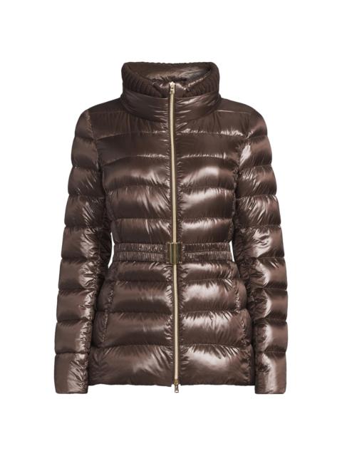Herno Women's Iconico Claudia Quilted Down Jacket - Marrone Scuro