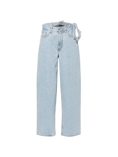 Y/Project high-rise wide-leg jeans