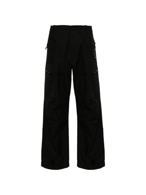 Static ripstop cargo trousers