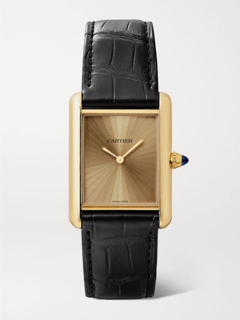 Cartier Tank Louis Cartier medium 18-karat gold watch Gold