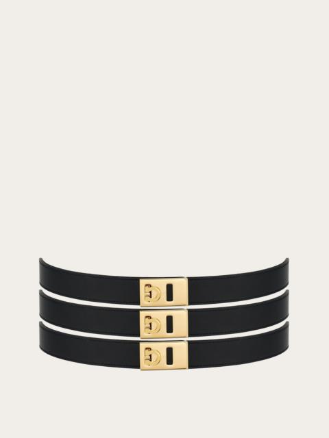 FERRAGAMO Hug fixed belt