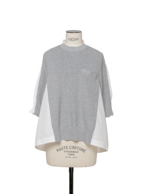 sacai Cotton Knit Pullover