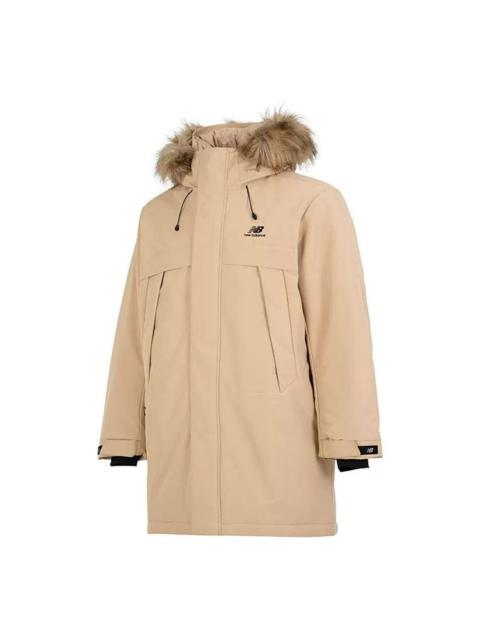 New Balance New Balance Long Puff Down Jacket 'Tan' 5PC44303-BEI