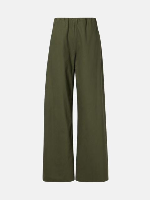 Vince Colette cotton twill wide-leg pants