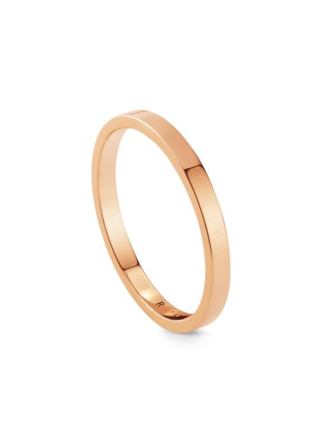 REPOSSI Women's Berbere 18K Rose Gold Wedding Band - Pink Gold