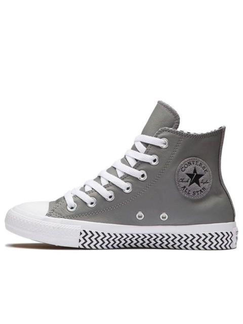 Converse (WMNS) Converse Chuck Taylor All Star High Top Leather Grey White 566130C