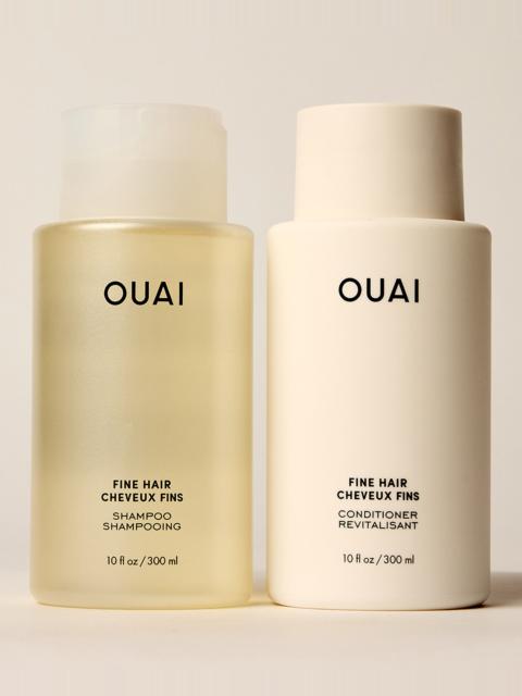 OUAI Fine Hair Shampoo and Conditioner Set