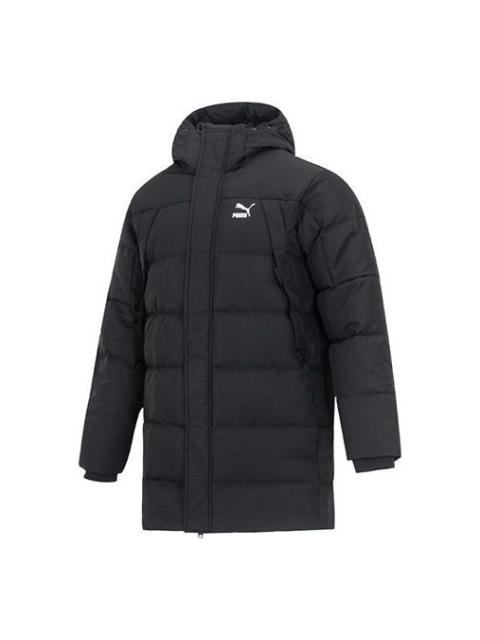 PUMA PUMA Protective Hooded Down Coat 'Black' 535582-01