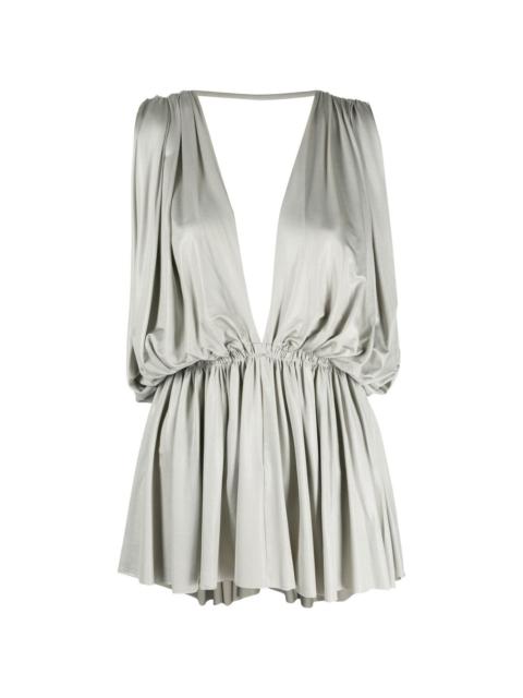 Rick Owens Venus V-neck draped top