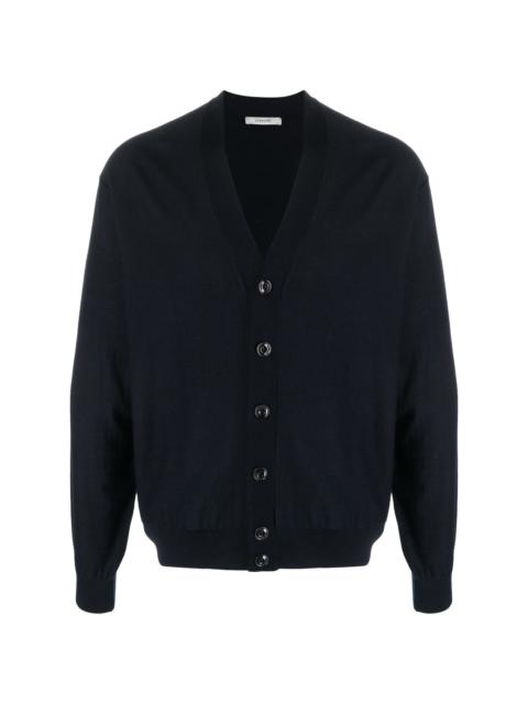 Lemaire V-neck wool-blend cardigan