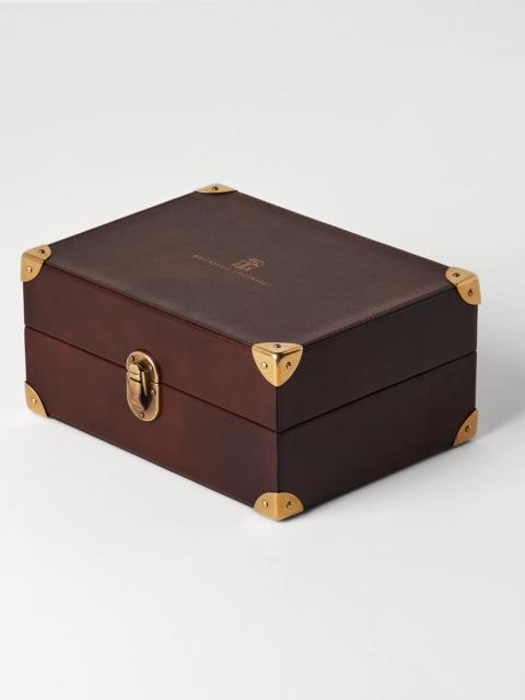 Brunello Cucinelli Watch box in cloudy calf