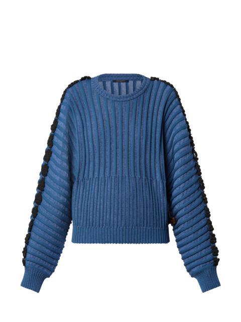 Louis Vuitton Mixed Knit Oversized Pullover