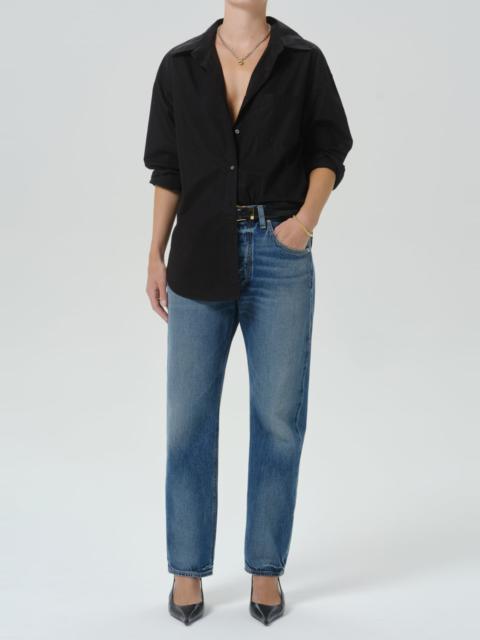Citizens of Humanity Thea Boyfriend Shirt In Black