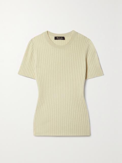 Loro Piana Ribbed Cashmere Sweater
