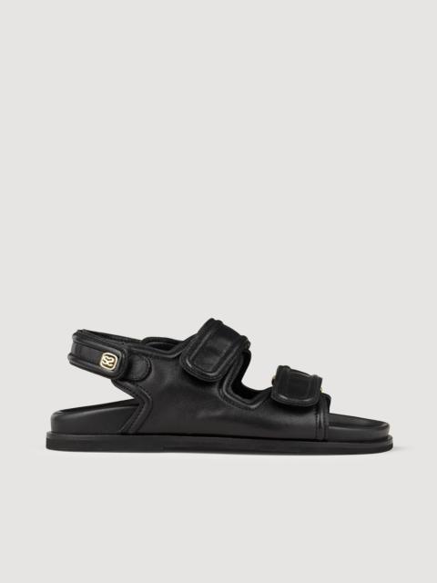 Sandro LEATHER SANDALS