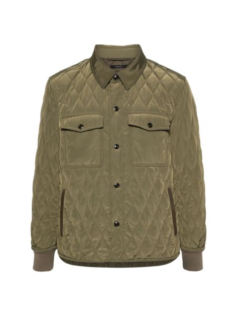padded quilted jacket