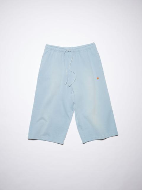 Acne Studios Fleece sweat shorts - Dusty blue