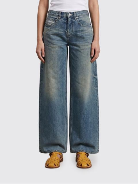 BALENCIAGA BALENCIAGA Jeans Woman color Blue