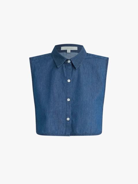Favorite Daughter THE CHAMBRAY TUCK IN COLLAR