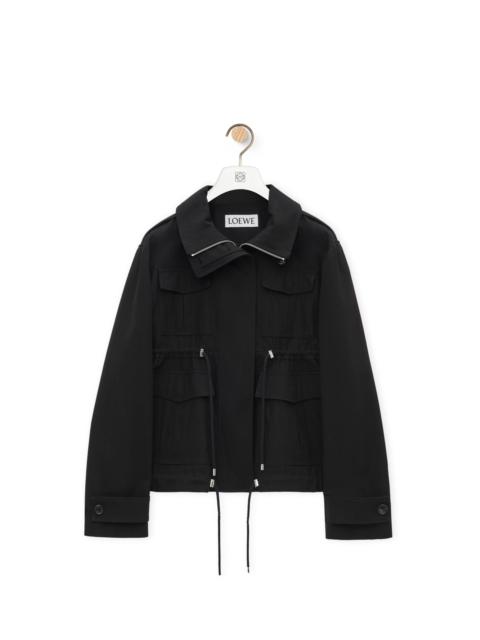 Loewe Short parka in cotton