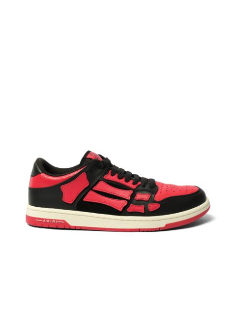 AMIRI Skeleton Low Top Sneaker in Varsity Red