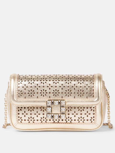 Roger Vivier Viv leather shoulder bag