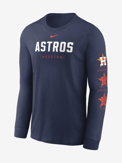 Houston Astros Repeater Nike Men's MLB Long-Sleeve T-Shirt