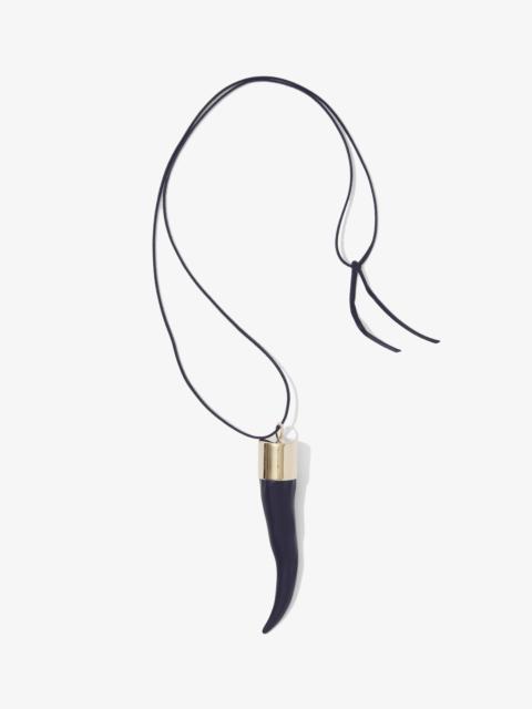Proenza Schouler Horn Pendant Necklace