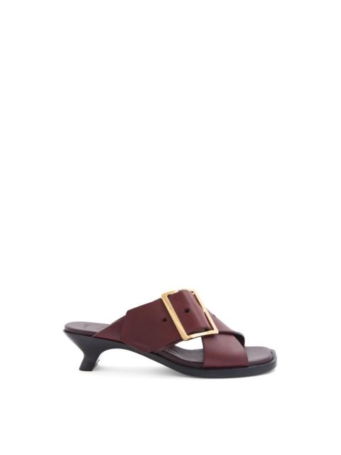 サンダル Loewe Anagram Flex Slide Sandals In Smooth Leather Loewe Men's Flex Anagram Soft Calfskin Slide Sandals