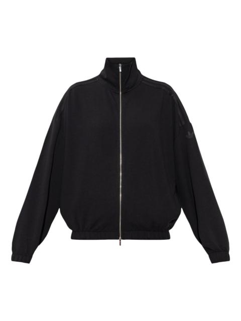 adidas (WMNS) adidas Full Zip Sweatshirt 'Black' KY9249