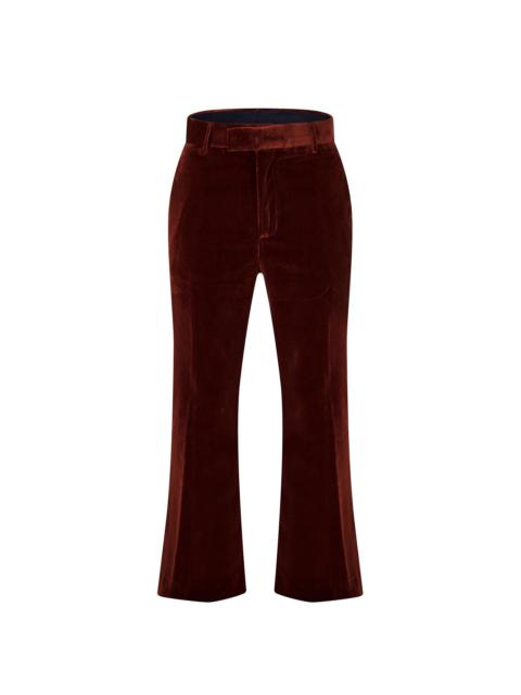 Velvet Tailored Trousers