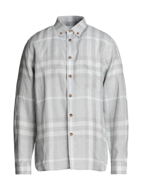 Burberry Grey Men's Checked Shirt