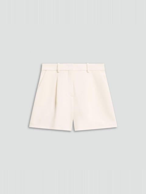 Theory Fluid Pleat Short in Admiral Crepe