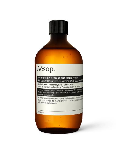Aesop Aesop Resurrection Aromatique Hand Wash 500ml with Screw Cap