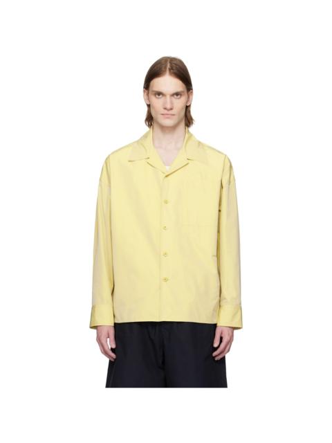 Jil Sander Yellow Taffeta Shirt