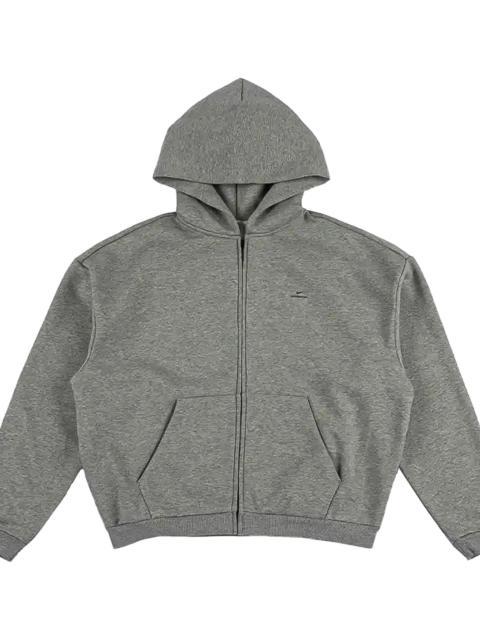 Nike Standard Issue Therma-FIT Full-Zip Basketball Hoodie "Dark Grey Heather Black" IO3689 063