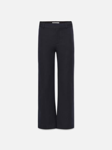 Le Crop Palazzo Trouser in Navy