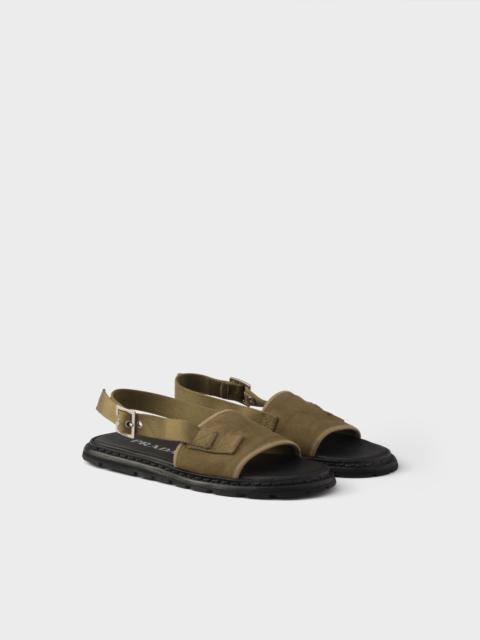Prada Canvas sandals