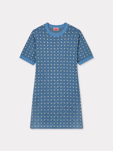 KENZO 'KENZO Weave' embroidered dress