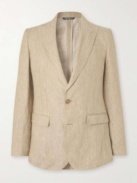 Dolce & Gabbana Linen Suit Jacket
