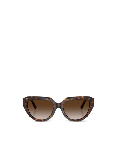 Tiffany & Co. Tiffany T tortoiseshell-effect sunglasses