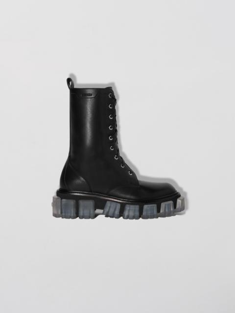 AMIRI CHELSEA CREPE LUG COMBAT BOOT