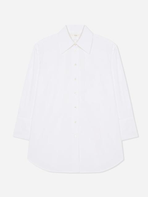 CO Overshirt in Cotton Sateen