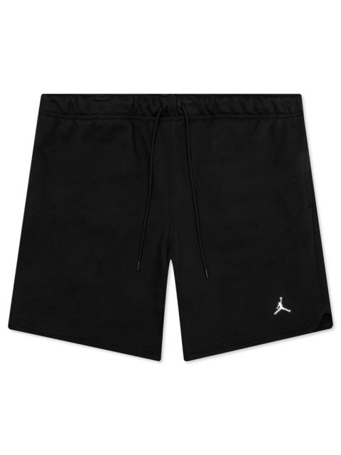 Jordan JORDAN ESSENTIAL FLEECE SHORTS - BLACK/WHITE