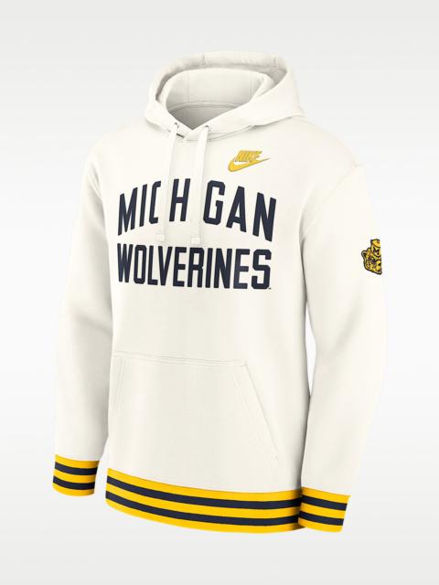 Nike Michigan Legacy Men's Nike College Pullover Hoodie