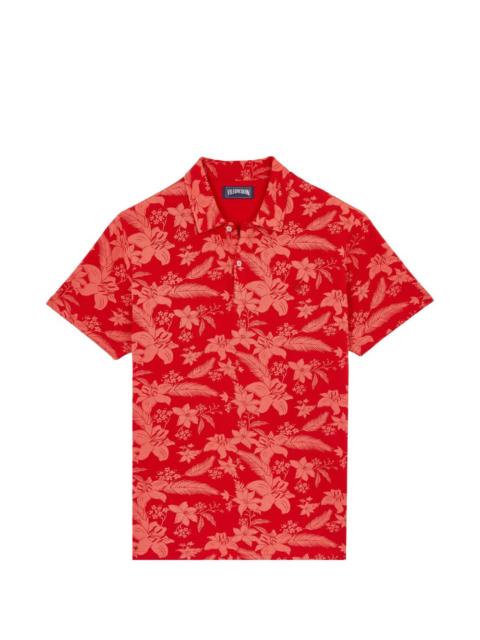 Vilebrequin flower-print polo shirt