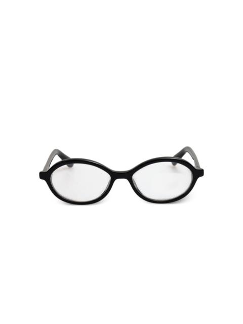 JACQUEMUS oval-frame glasses