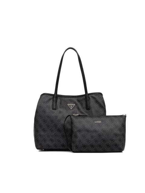 GUESS USA monogram-pattern pouch-detail tote bag