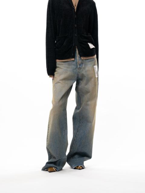 Maison MIHARAYASUHIRO Amateur Sewn Like Wide Denim Pants