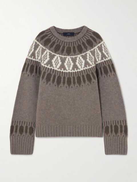 arch4 Jackson Fair Isle Cashmere Sweater